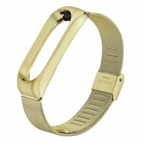 Ремешок для фитнес браслета BeCover Metal для Xiaomi Mi Band 3/4 Gold (704653)