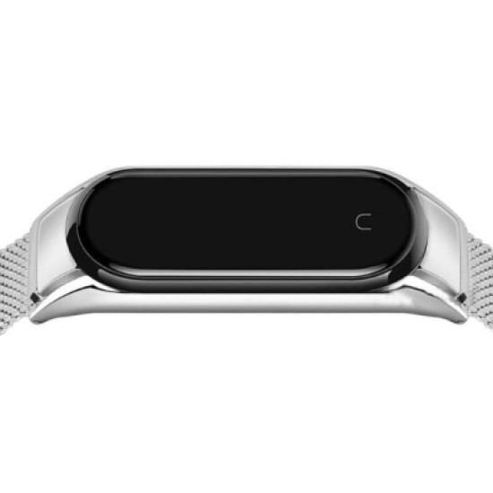Ремешок для фитнес браслета BeCover Metal для Xiaomi Mi Smart Band 5 Silver (705147) Ремешок для фитнес браслета BeCover Metal для Xiaomi Mi Smart Band 5 Silver (705147)