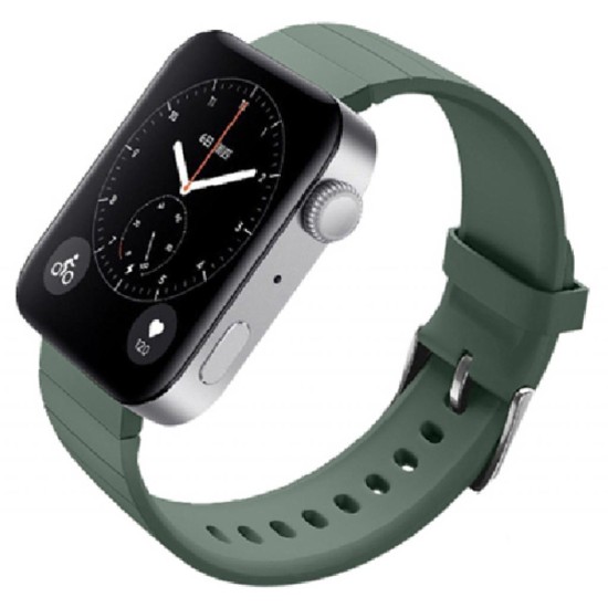Ремешок для смарт-часов BeCover Silicone для Xiaomi Mi Watch Pine Green (704517) Ремешок для смарт-часов BeCover Silicone для Xiaomi Mi Watch Pine Green (704517)