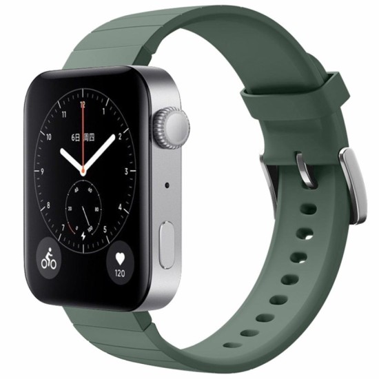 Ремешок для смарт-часов BeCover Silicone для Xiaomi Mi Watch Pine Green (704517) Ремешок для смарт-часов BeCover Silicone для Xiaomi Mi Watch Pine Green (704517)