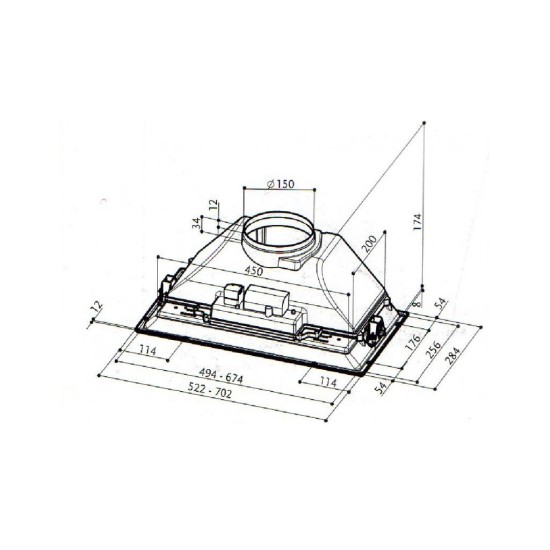 Вытяжка кухонная Faber INKA SMART HC X A70 Вытяжка кухонная Faber INKA SMART HC X A70