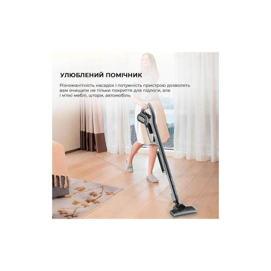 Пылесос Deerma Stick Vacuum Cleaner Cord Gray (DX700S) Пылесос Deerma Stick Vacuum Cleaner Cord Gray (DX700S)