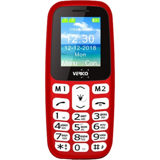 Мобільний телефон Verico Classic A183 Red (4713095608261) Мобільний телефон Verico Classic A183 Red (4713095608261)