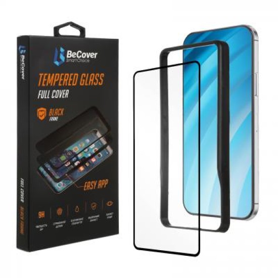 Скло захисне BeCover Premium Easy Installation Xiaomi Redmi 9 Black (705468) Скло захисне BeCover Premium Easy Installation Xiaomi Redmi 9 Black (705468)