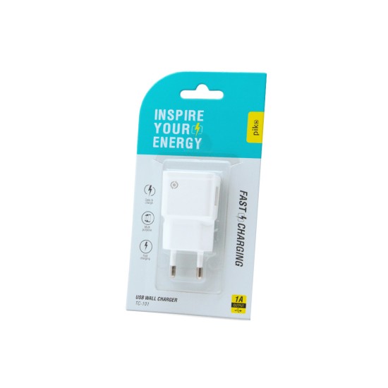 Зарядное устройство Piko TC-101 (1USB1A) (white) (1283126477553) Зарядное устройство Piko TC-101 (1USB1A) (white) (1283126477553)