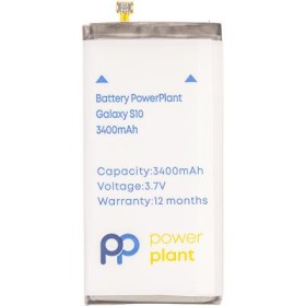 Аккумуляторная батарея PowerPlant Samsung Galaxy S10 (EB-BG973ABU) 3400mAh (SM170722)