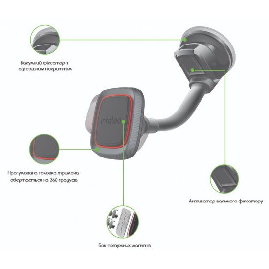 Универсальный автодержатель Intaleo CM02GP (1283126483684)