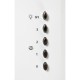 Вытяжка кухонная Eleyus Bora 1200 LED SMD 90 WH