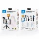 Набор блогера Puluz 4in1 (light, mount, phone holder, microphone) (PKT3023)