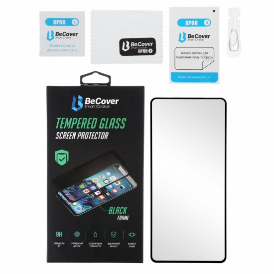 Стекло защитное BeCover Samsung Galaxy A52 SM-A525 Black (706016) Стекло защитное BeCover Samsung Galaxy A52 SM-A525 Black (706016)