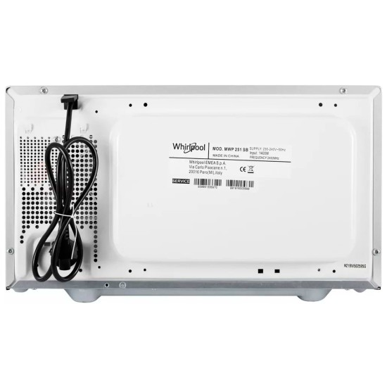 Микроволновая печь Whirlpool MWP251SB