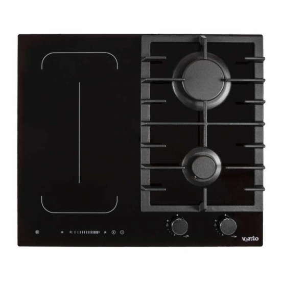 Варочная поверхность Ventolux HG622 B9G CS FI (BK) Варочная поверхность Ventolux HG622 B9G CS FI (BK)