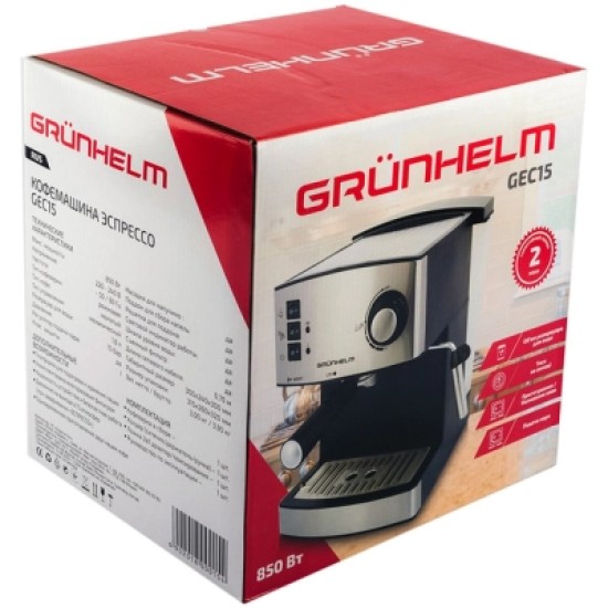 Кофемашина Grunhelm GEC15 Кофемашина Grunhelm GEC15