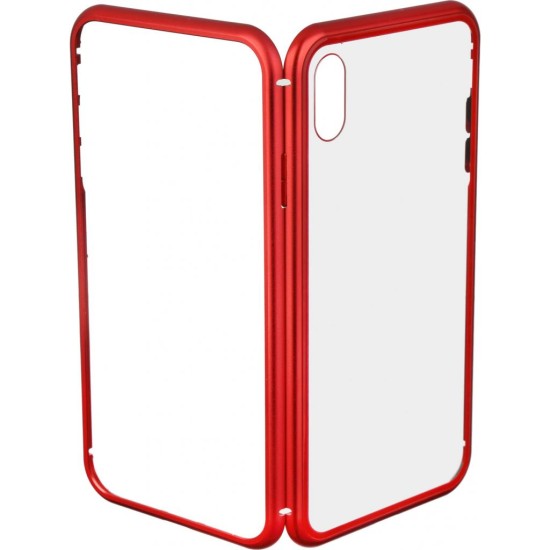 Чехол для мобильного телефона Armorstandart Magnetic Case 1 Gen. iPhone XS Max Clear/Red (ARM53391) Чехол для мобильного телефона Armorstandart Magnetic Case 1 Gen. iPhone XS Max Clear/Red (ARM53391)