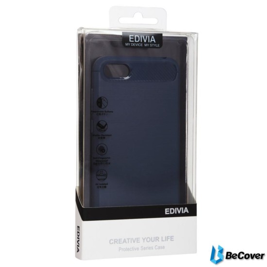 Чехол для мобильного телефона BeCover Carbon Series для Huawei P Smart 2019 Deep Blue (703186) Чехол для мобильного телефона BeCover Carbon Series для Huawei P Smart 2019 Deep Blue (703186)