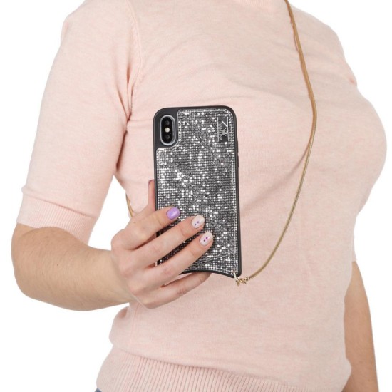 Чохол до мобільного телефона BeCover Glitter Wallet Apple iPhone X/Xs Silver (703620) (703620) Чохол до мобільного телефона BeCover Glitter Wallet Apple iPhone X/Xs Silver (703620) (703620)