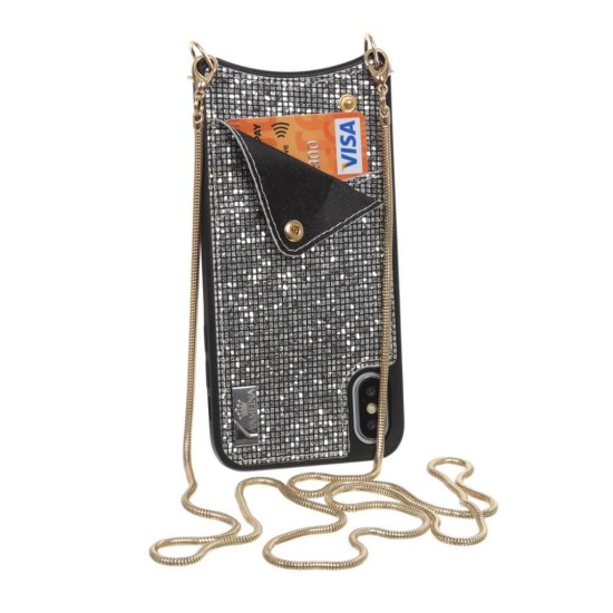 Чохол до мобільного телефона BeCover Glitter Wallet Apple iPhone X/Xs Silver (703620) (703620) Чохол до мобільного телефона BeCover Glitter Wallet Apple iPhone X/Xs Silver (703620) (703620)