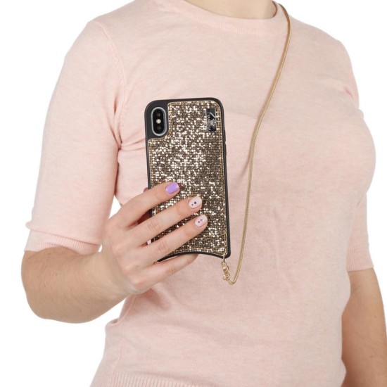 Чехол для мобильного телефона BeCover Glitter Wallet Apple iPhone Xs Max Gold (703622) (703622) Чехол для мобильного телефона BeCover Glitter Wallet Apple iPhone Xs Max Gold (703622) (703622)