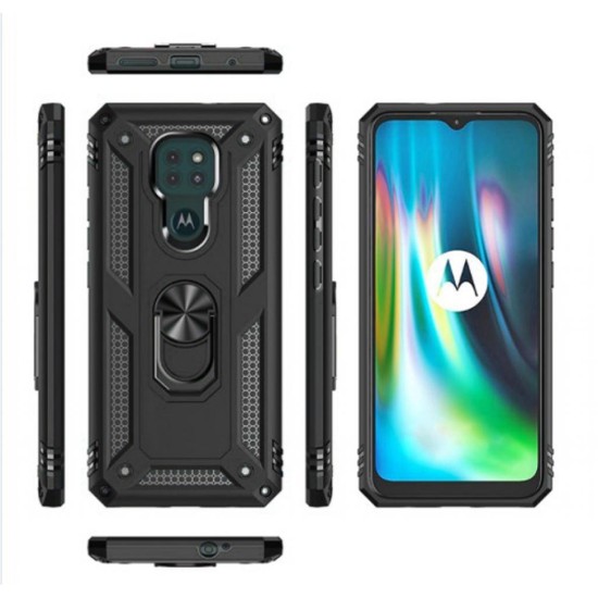 Чехол для мобильного телефона BeCover Military Motorola G9 / G9 Play / E7 Plus Black (705562)