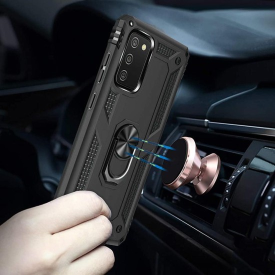 Чохол до мобільного телефона BeCover Military Samsung Galaxy A02s SM-A025/A03s SM-A037/M02s SM-M025 Black (706012) Чохол до мобільного телефона BeCover Military Samsung Galaxy A02s SM-A025/A03s SM-A037/M02s SM-M025 Black (706012)