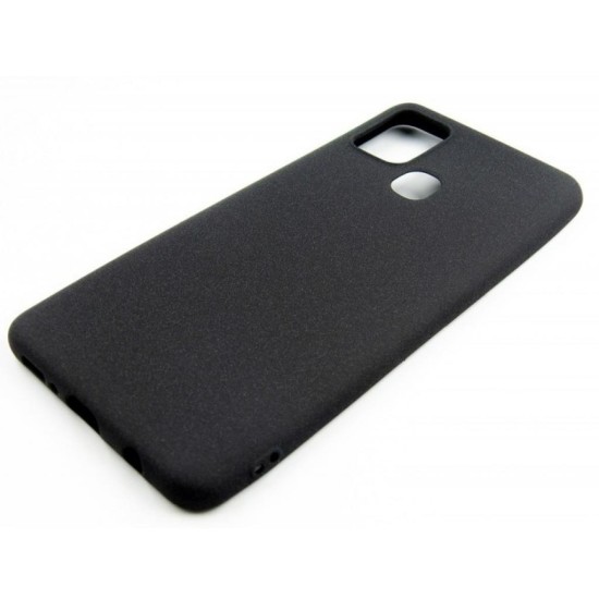 Чехол для мобильного телефона Dengos Carbon Samsung Galaxy A21s, black (DG-TPU-CRBN-74) (DG-TPU-CRBN-74)