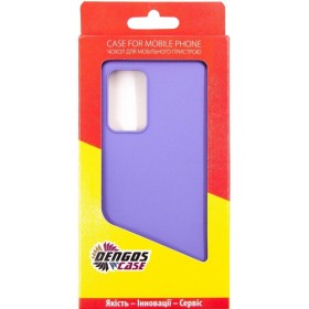 Чехол для мобильного телефона Dengos Carbon Samsung Galaxy A52 (purple) (DG-TPU-CRBN-122)