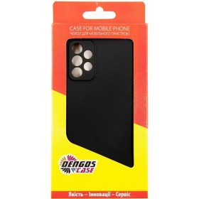 Чехол для мобильного телефона Dengos Carbon Samsung Galaxy A72 (black) (DG-TPU-CRBN-123)