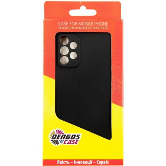 Чехол для мобильного телефона Dengos Carbon Samsung Galaxy A72 (black) (DG-TPU-CRBN-123) Чехол для мобильного телефона Dengos Carbon Samsung Galaxy A72 (black) (DG-TPU-CRBN-123)