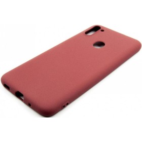 Чехол для мобильного телефона Dengos Carbon Samsung Galaxy M11, red (DG-TPU-CRBN-69) (DG-TPU-CRBN-69)