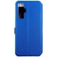 Чехол для мобильного телефона Dengos Flipp-Book Call ID Vivo X50, blue (DG-SL-BK-271) (DG-SL-BK-271)
