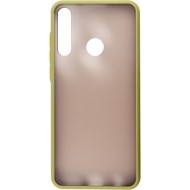 Чехол для мобильного телефона Dengos Matt Huawei Y6P, green (DG-TPU-MATT-55) (DG-TPU-MATT-55)