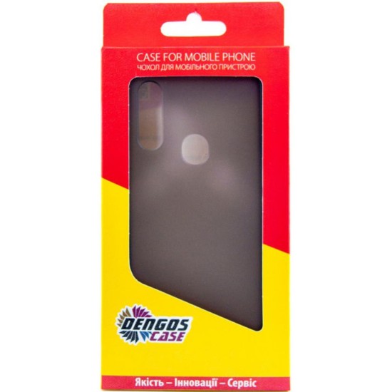 Чохол до мобільного телефона Dengos Matt OPPO A31, black (DG-TPU-MATT-49) (DG-TPU-MATT-49) Чохол до мобільного телефона Dengos Matt OPPO A31, black (DG-TPU-MATT-49) (DG-TPU-MATT-49)