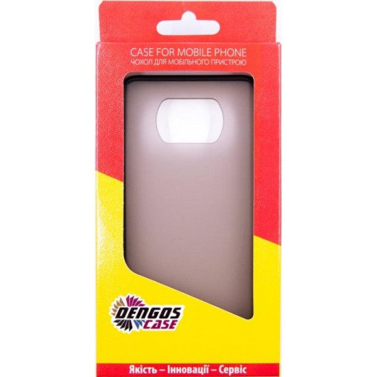 Чехол для мобильного телефона Dengos Matt POCO X3, black (DG-TPU-MATT-68) Чехол для мобильного телефона Dengos Matt POCO X3, black (DG-TPU-MATT-68)
