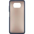 Чехол для мобильного телефона Dengos Matt POCO X3, blue (DG-TPU-MATT-69)