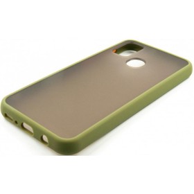Чехол для мобильного телефона Dengos Matt Samsung Galaxy M21, green (DG-TPU-MATT-41) (DG-TPU-MATT-41)