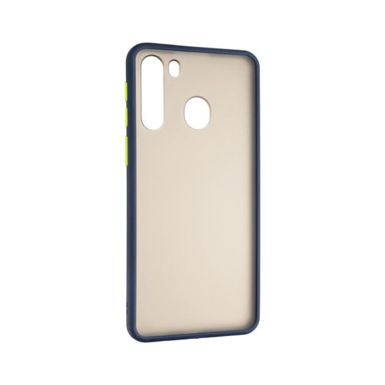Чехол для мобильного телефона Gelius Bumper Mat Case for Samsung A215 (A21) Blue (00000079432) Чехол для мобильного телефона Gelius Bumper Mat Case for Samsung A215 (A21) Blue (00000079432)