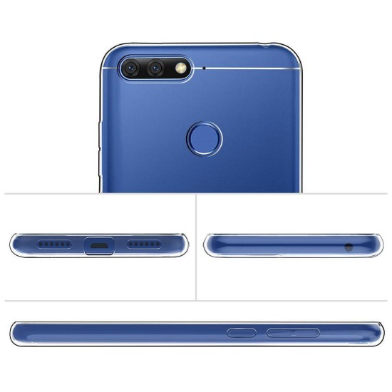 Чехол для мобильного телефона Laudtec для Huawei Y6 2018 Clear tpu (Transperent) (LC-HY62018T) Чехол для мобильного телефона Laudtec для Huawei Y6 2018 Clear tpu (Transperent) (LC-HY62018T)