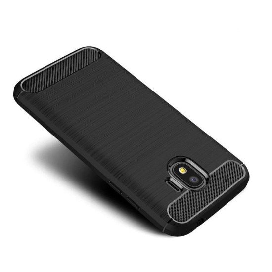 Чехол для мобильного телефона Laudtec для Samsung J2 2018/J250 Carbon Fiber (Black) (LT-J250F) Чехол для мобильного телефона Laudtec для Samsung J2 2018/J250 Carbon Fiber (Black) (LT-J250F)