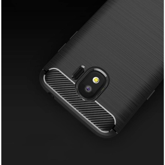 Чехол для мобильного телефона Laudtec для Samsung J2 2018/J250 Carbon Fiber (Black) (LT-J250F) Чехол для мобильного телефона Laudtec для Samsung J2 2018/J250 Carbon Fiber (Black) (LT-J250F)