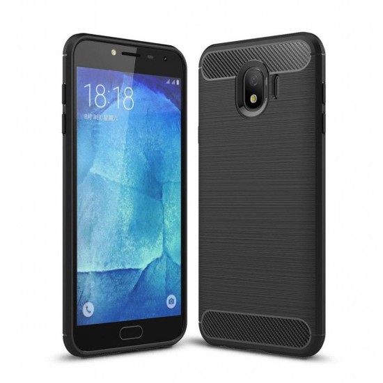 Чехол для мобильного телефона Laudtec для Samsung J4/J400 Carbon Fiber (Black) (LT-J400F) Чехол для мобильного телефона Laudtec для Samsung J4/J400 Carbon Fiber (Black) (LT-J400F)