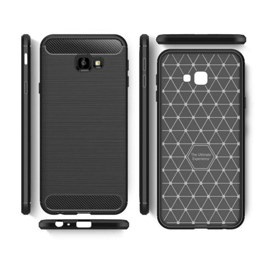 Чехол для мобильного телефона Laudtec для Samsung J4 Plus/J415 Carbon Fiber (Black) (LT-J415F) Чехол для мобильного телефона Laudtec для Samsung J4 Plus/J415 Carbon Fiber (Black) (LT-J415F)