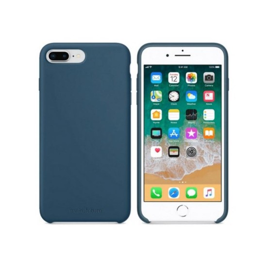 Чехол для мобильного телефона MakeFuture Apple iPhone 7 Plus/8 Plus Silicone Blue (MCS-AI7P/8PBL) Чехол для мобильного телефона MakeFuture Apple iPhone 7 Plus/8 Plus Silicone Blue (MCS-AI7P/8PBL)