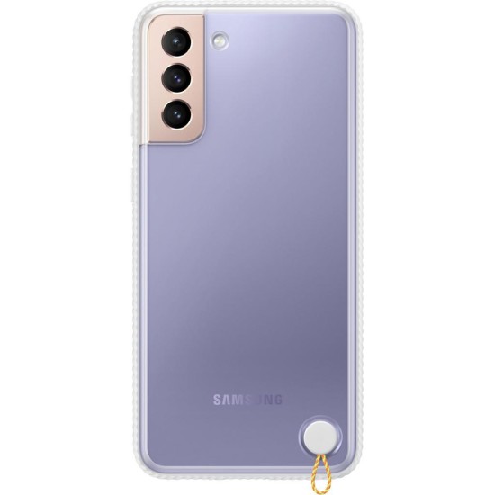 Чехол для мобильного телефона Samsung Clear Protective Cover Samsung Galaxy S21+ White (EF-GG996CWEGRU) Чехол для мобильного телефона Samsung Clear Protective Cover Samsung Galaxy S21+ White (EF-GG996CWEGRU)