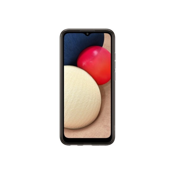 Чехол для мобильного телефона Samsung Soft Clear Cover Galaxy A02s (A025) Black (EF-QA025TBEGRU) Чехол для мобильного телефона Samsung Soft Clear Cover Galaxy A02s (A025) Black (EF-QA025TBEGRU)
