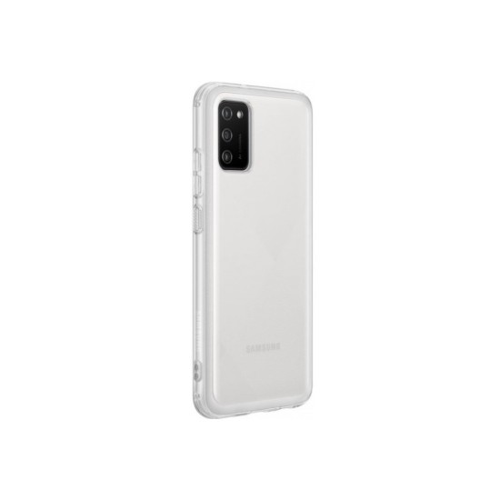 Чехол для мобильного телефона Samsung Soft Clear Cover Galaxy A02s (A025) Transparent (EF-QA025TTEGRU) Чехол для мобильного телефона Samsung Soft Clear Cover Galaxy A02s (A025) Transparent (EF-QA025TTEGRU)