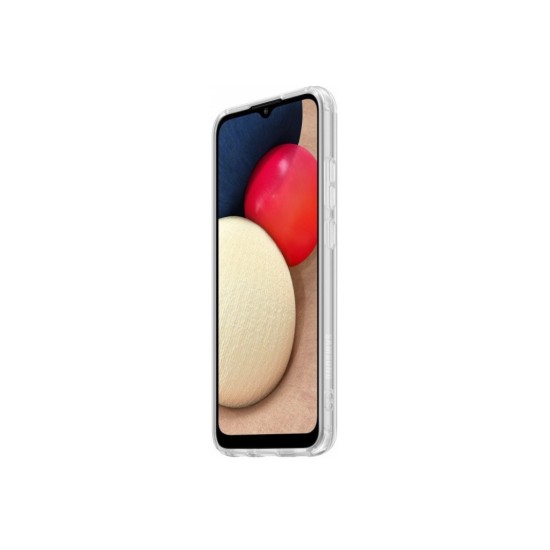 Чехол для мобильного телефона Samsung Soft Clear Cover Galaxy A02s (A025) Transparent (EF-QA025TTEGRU) Чехол для мобильного телефона Samsung Soft Clear Cover Galaxy A02s (A025) Transparent (EF-QA025TTEGRU)
