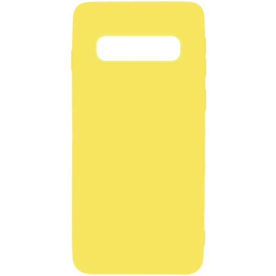 Чехол для мобильного телефона Toto 1mm Matt TPU Case Samsung Galaxy S10 Yellow (F_93863) Чехол для мобильного телефона Toto 1mm Matt TPU Case Samsung Galaxy S10 Yellow (F_93863)